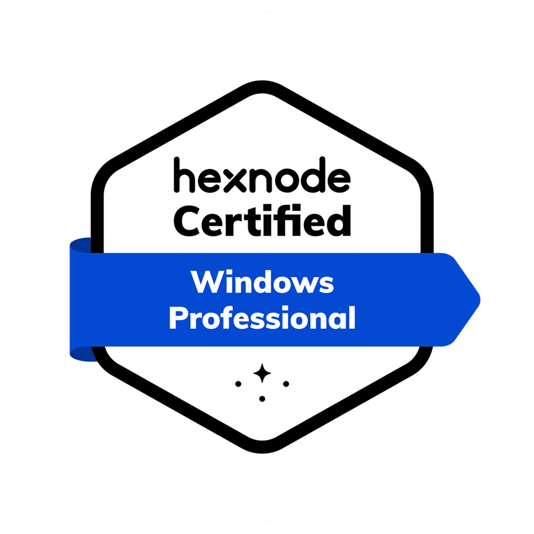 Hexnode Certified Windows Specialist