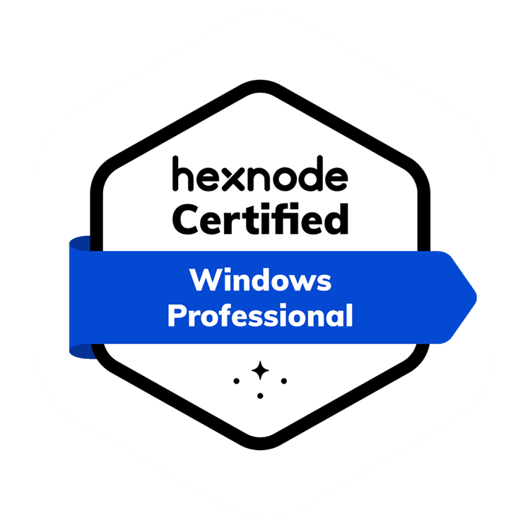 Hexnode Certified Windows Professional